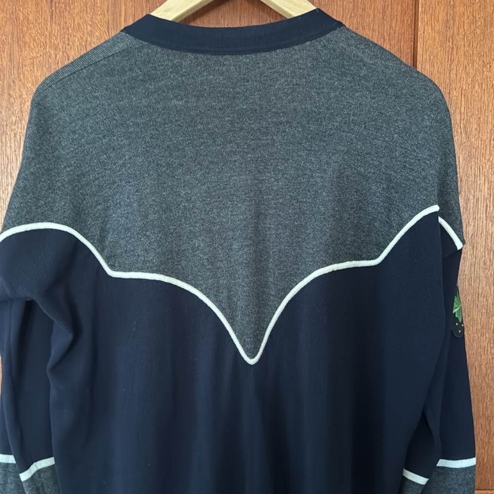 STELLA MCCARTNEY Embroidered Button-Up Western Style Cardigan. Size Medium. EUC. - Picture 8 of 12